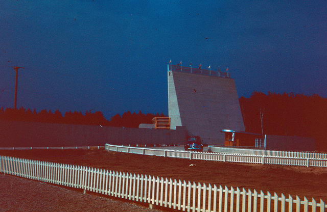 Tawas Drive-In Theatre - 1950 Shot From A S Al Johnson (newer photo)